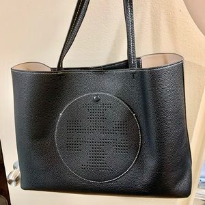 Tory Burch Perforated Logo Tote